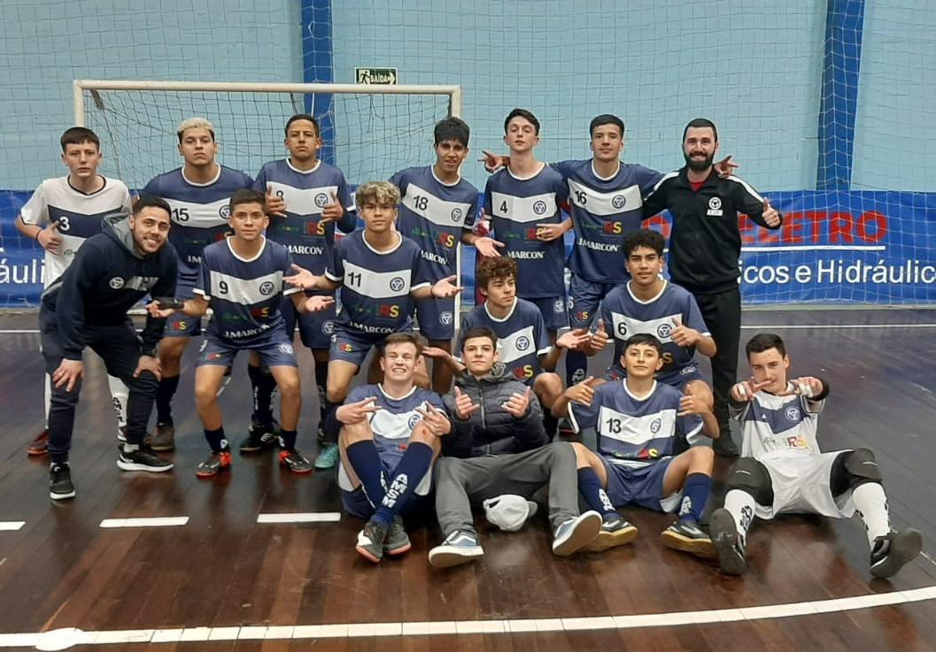 AMSM Sub 15 conquista segunda vitória sobre o MGA avançando para as quartas de final do Estadual de Futsal