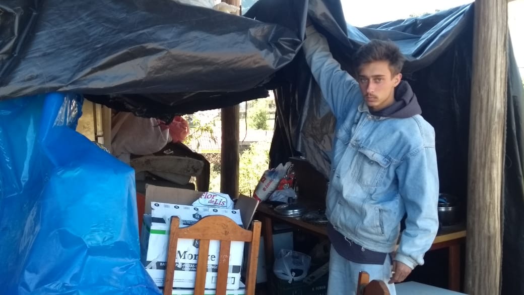 Família são-marquense pede ajuda para reconstruir moradia