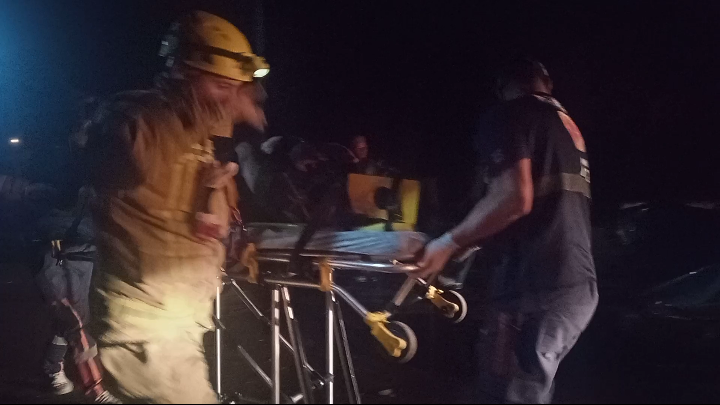 Menor ficou ferida após colisão na BR 116 neste domingo