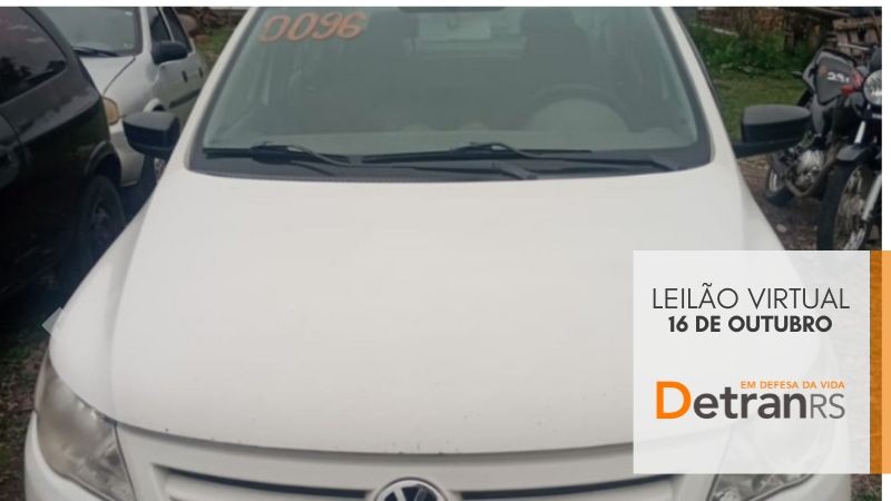 Leilão do Detran tem Voyage com lance mínimo de R$ 10.000 e Sandero a partir de R$ 8.500 