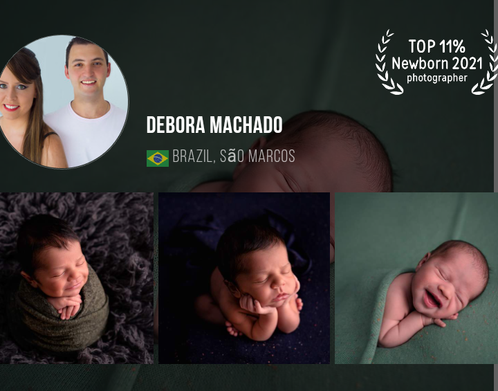 Fotógrafa newborn de São Marcos está entre os 100 melhores do mundo