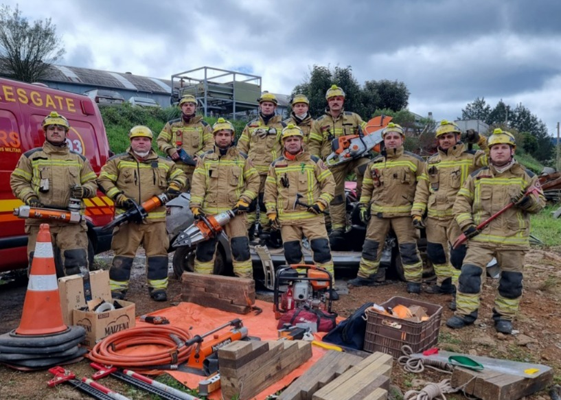 Bombeiros de São Marcos apresentam planejamento estratégico e projeto para 2025