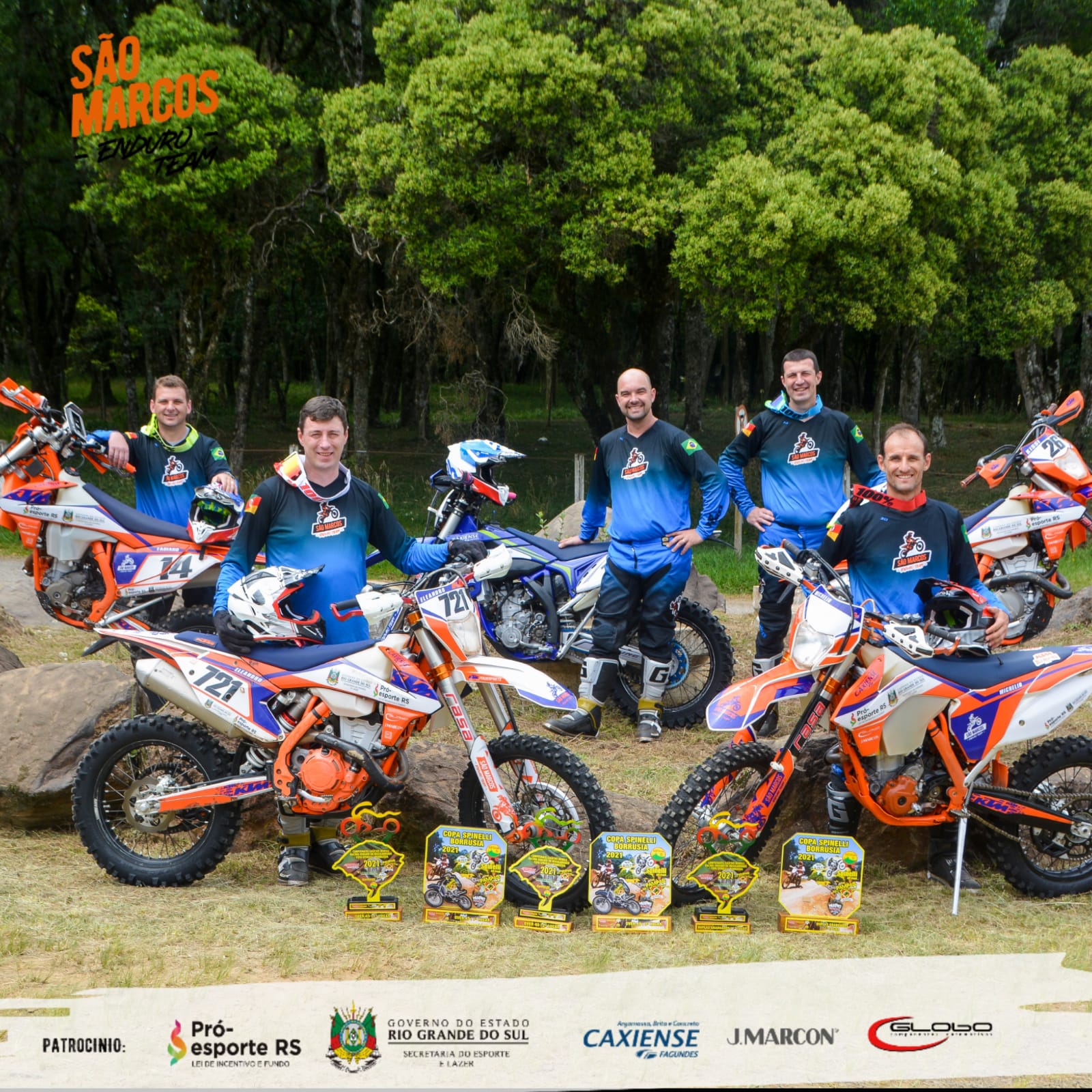 São Marcos Enduro Team participa do Enduro dos Pampas neste final de semana