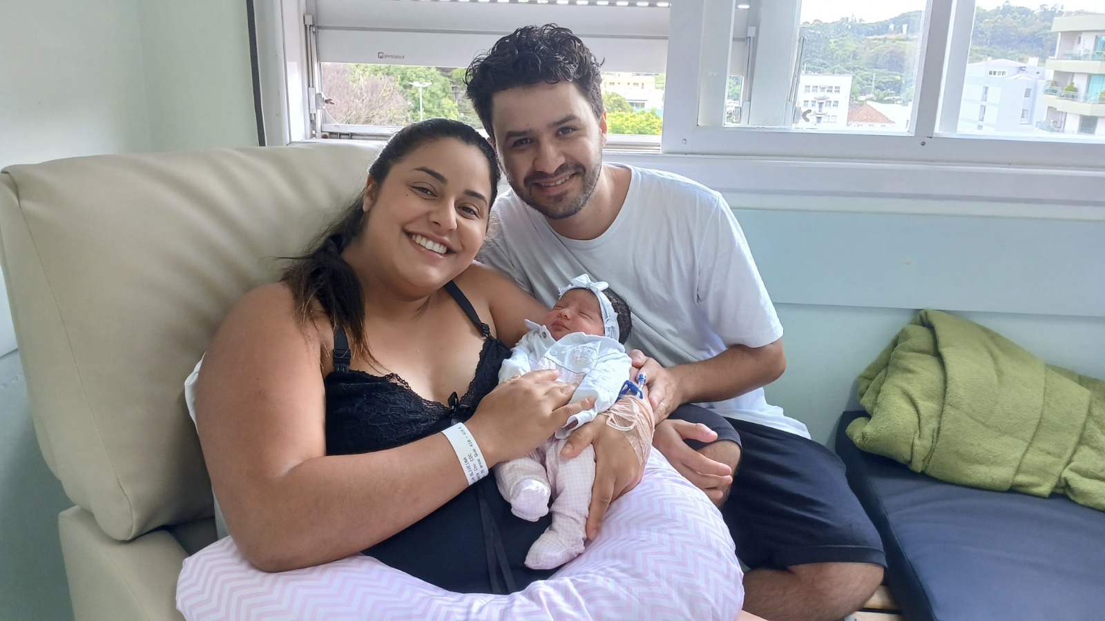 Lívia da Silva Corrêa é a primeira bebê são-marquense de 2025