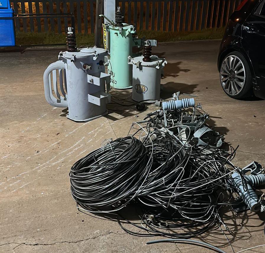 Ação da Polícia Civil e RGE desfaz redes clandestinas e recupera cerca de R$ 300 mil em objetos em São Marcos