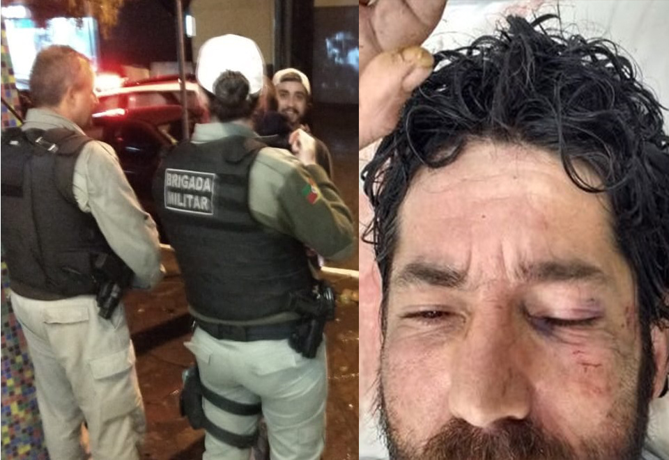 Ladrão roubou pedestre e acabou no hospital