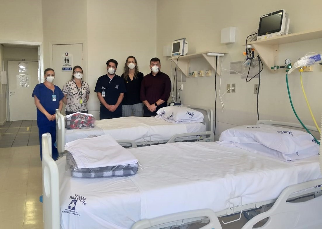 Sete novos leitos de UTI adulto entram em operação no Hospital Geral