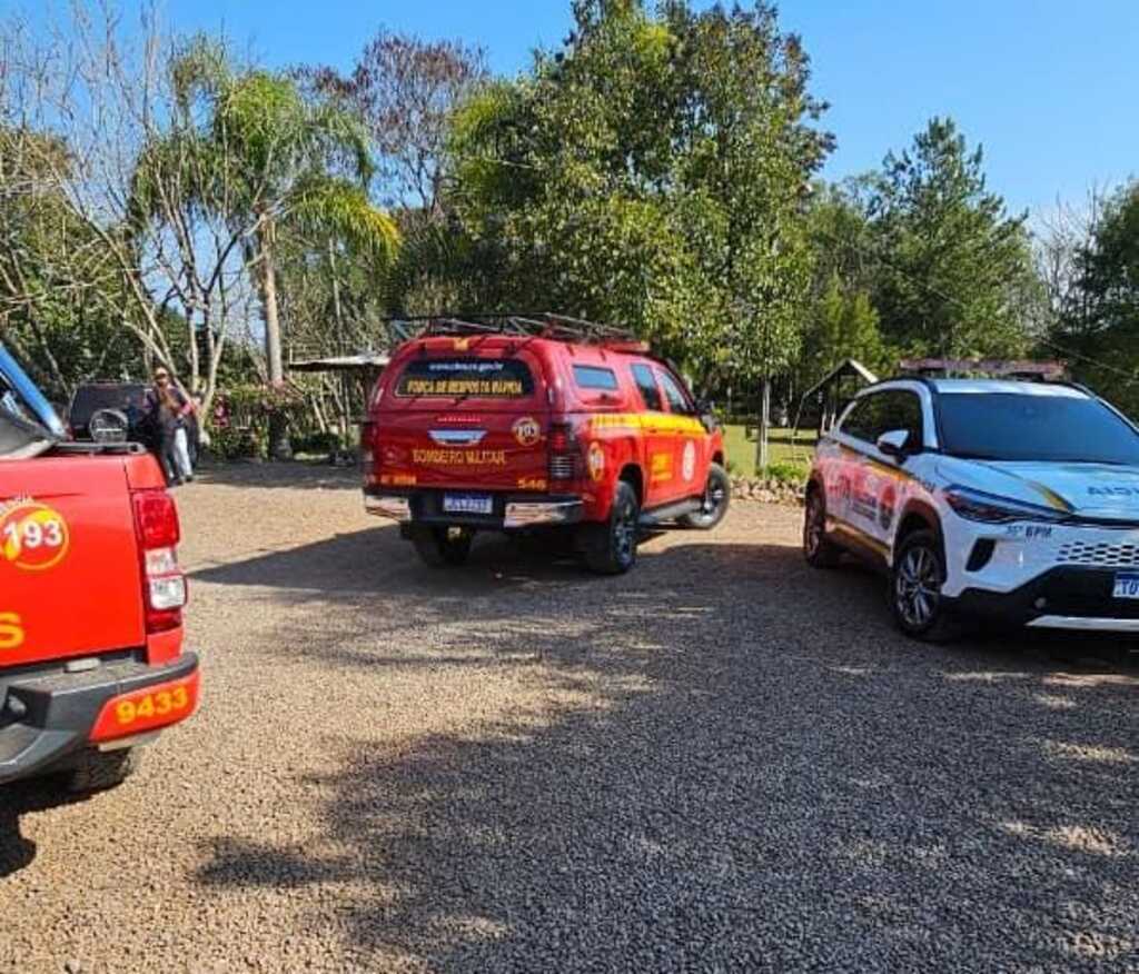 Bombeiros realizam buscas por homem desaparecido no interior de São Marcos