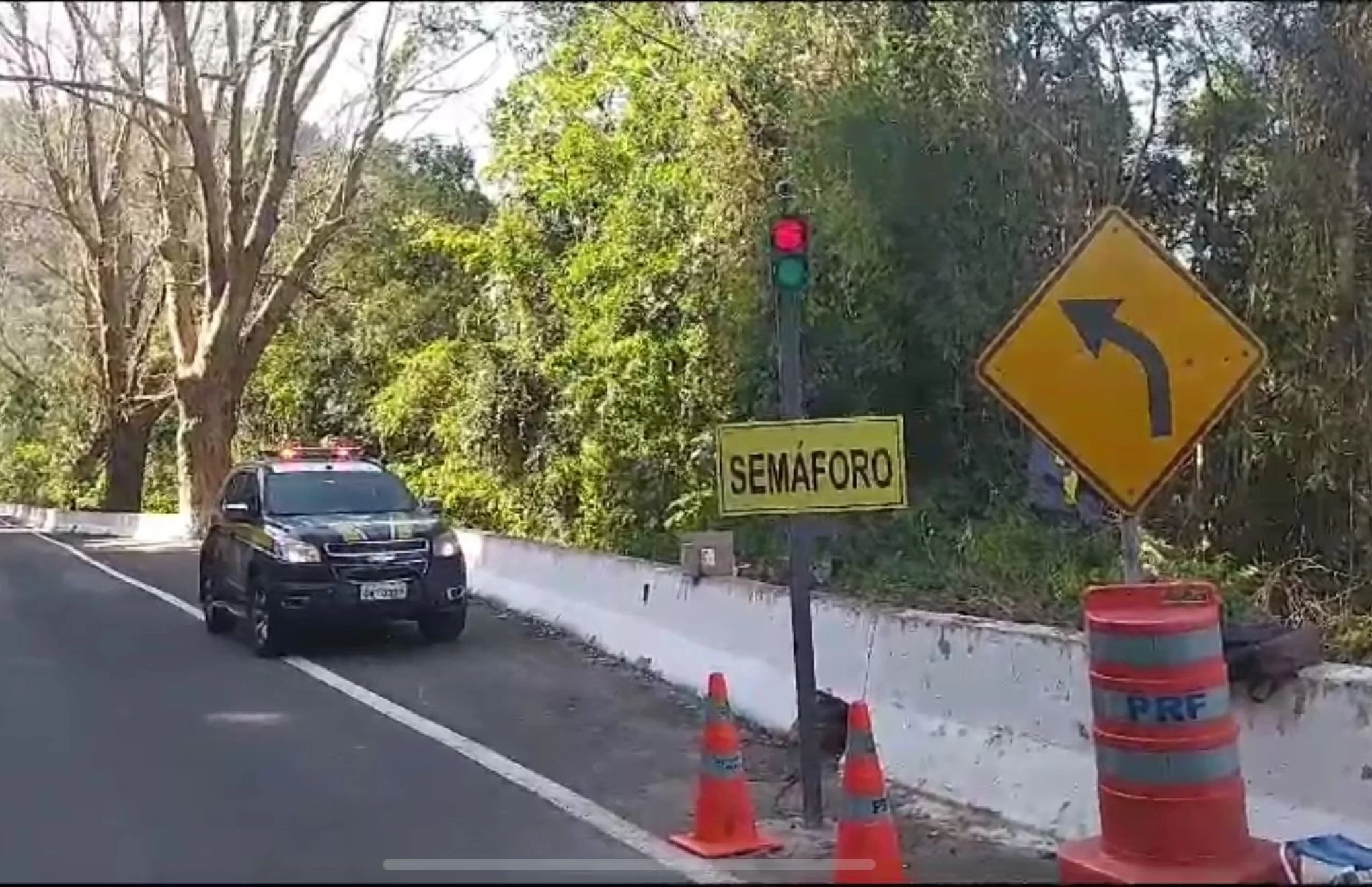 Obras na BR-116: km 181 em Nova Petrópolis estará totalmente bloqueado a partir de segunda-feira (15) para serviços emergenciais