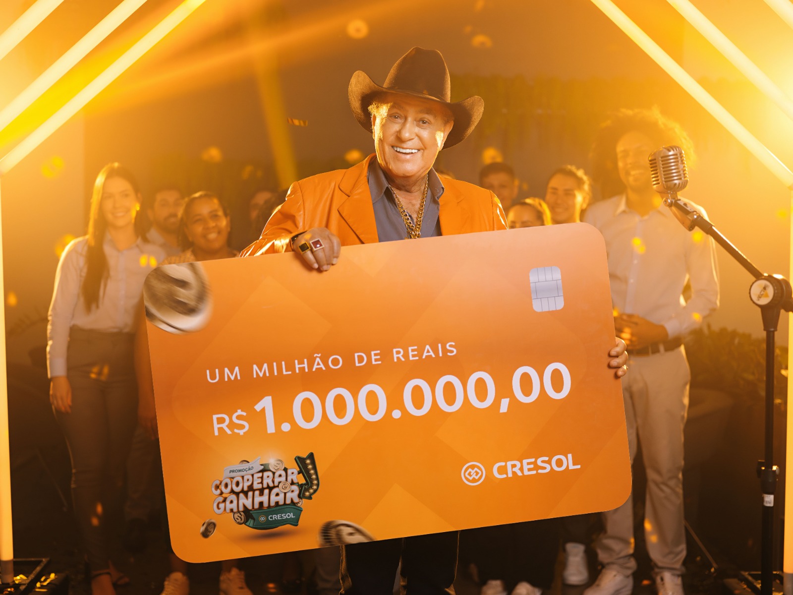 Cresol lança a maior campanha de prêmios do cooperativismo de crédito do Brasil: “Cooperar é Ganhar”