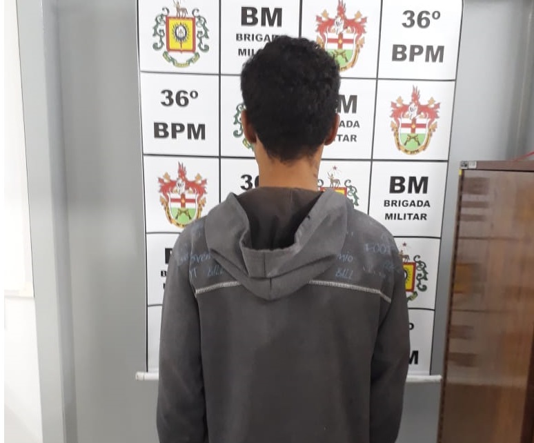 BM prendeu homem por tentativa de furto qualificado nesta quinta