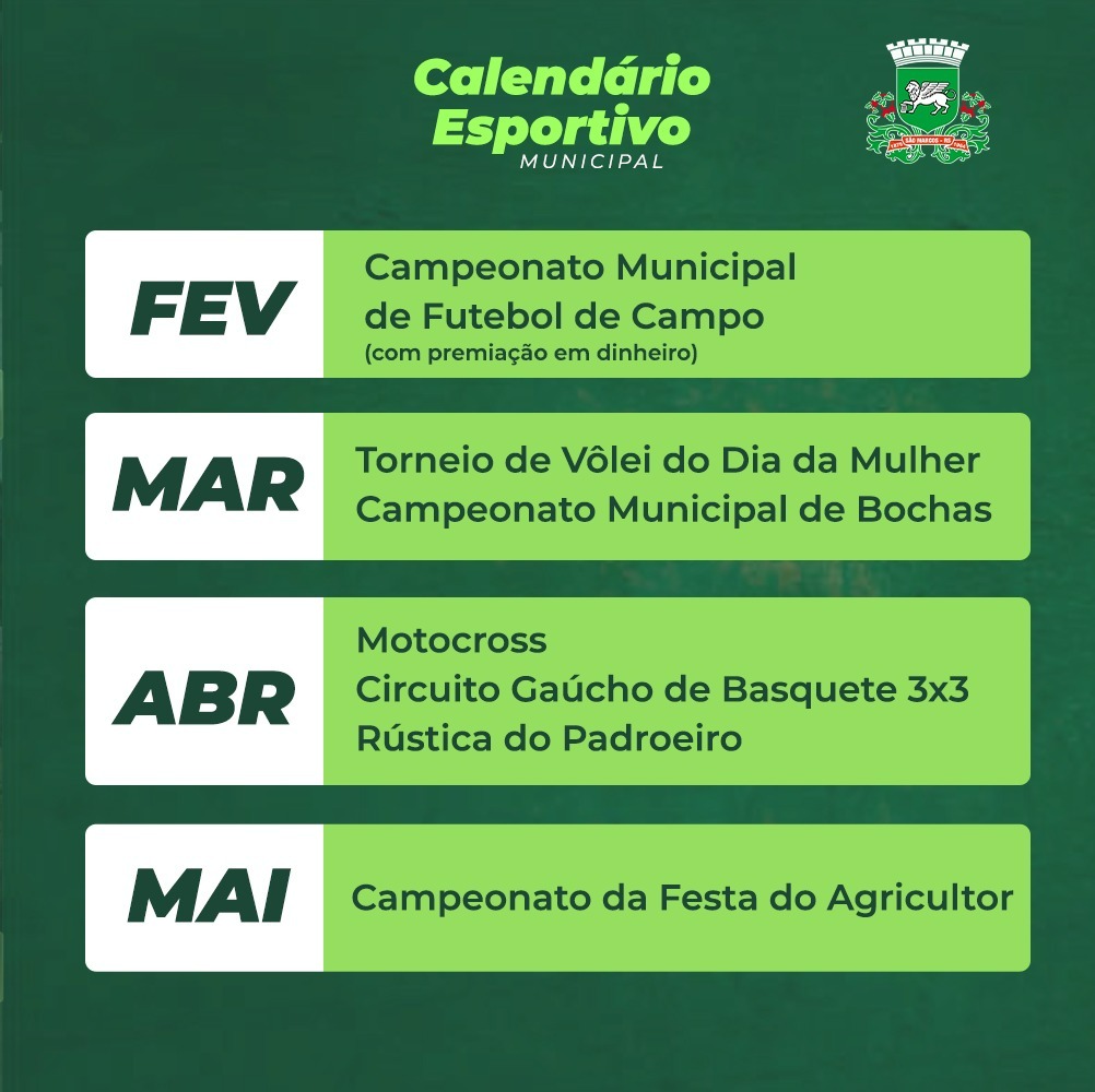 Campeonato Municipal de Futebol de Campo abre calendário esportivo em São Marcos