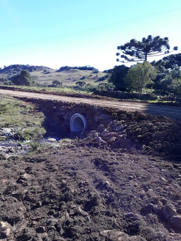Iniciaram reparos na Ponte das Antinhas, em Criúva