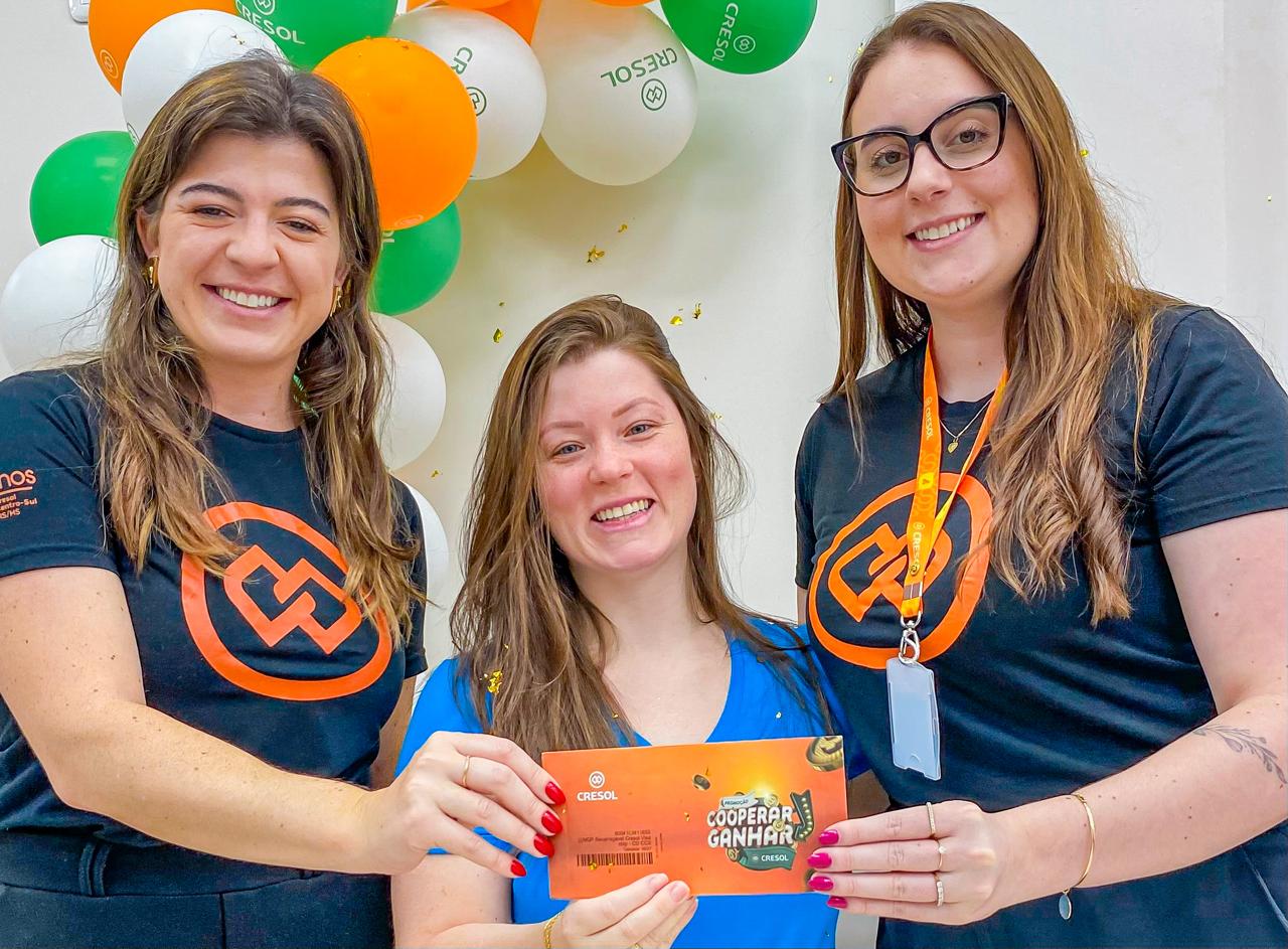 São-marquense é contemplada com R$ 50 mil na Campanha “Cooperar é Ganhar” da Cresol