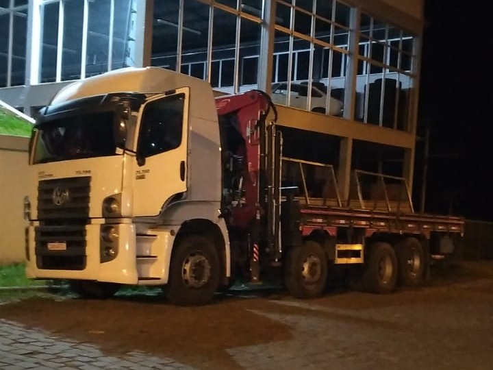Caminhão furtado em Terra de Areia foi recuperado em São Marcos esta madrugada
