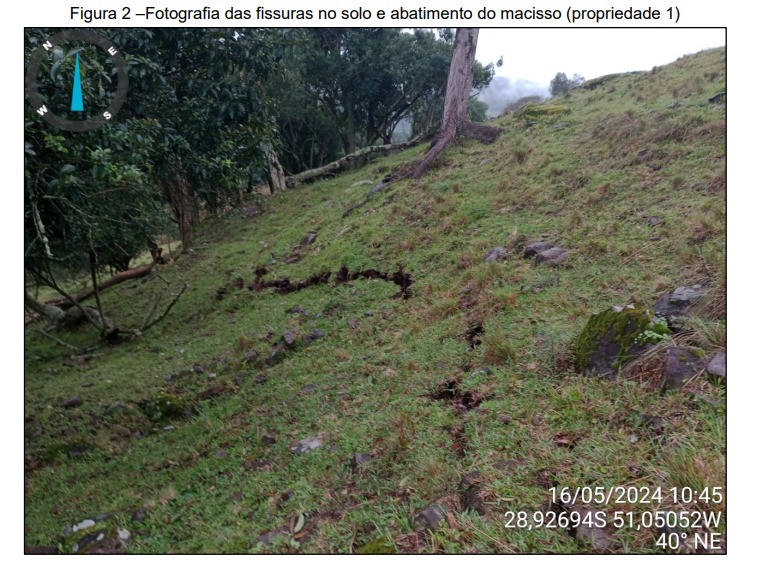 Parecer técnico aponta áreas de risco geológico em São Marcos após chuvas intensas