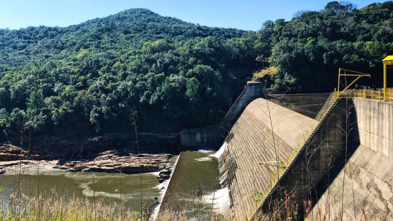 Defesa Civil RS segue acompanhando as ações na barragem Passo do Meio