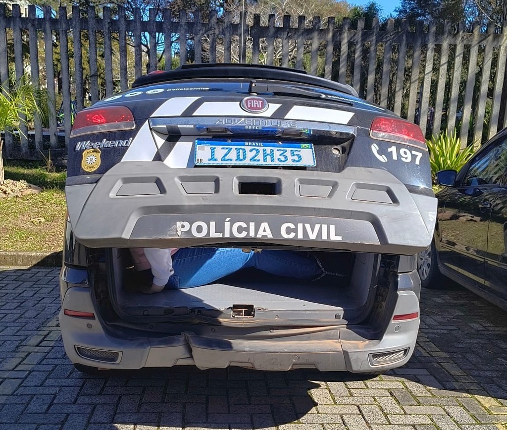 Com apoio da Polícia Civil de São Marcos, mulher é presa em Caxias do Sul por golpe na venda de veículo em Ipê