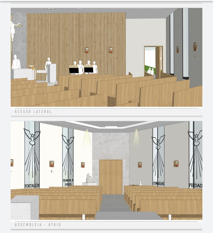Comunidade Nsa. Sra. do Trabalho apresenta projeto da nova igreja