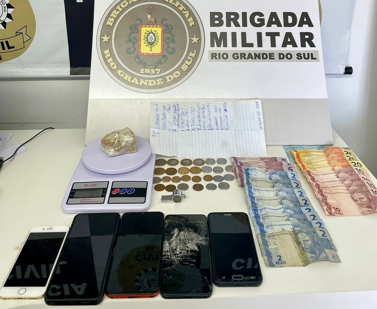 Homem foi preso por tráfico de drogas nesta sexta-feira em São Marcos