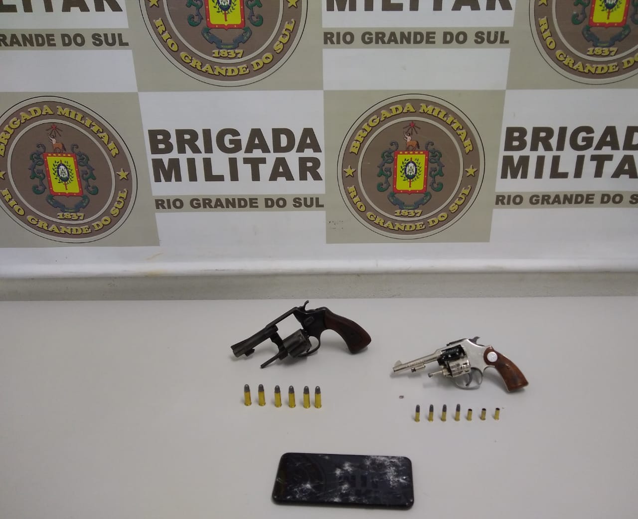Força Tática prendeu 3 em São Marcos esta madrugada