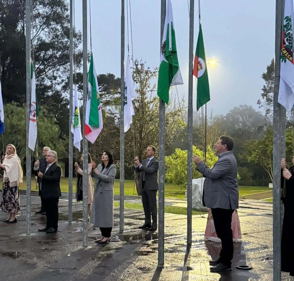 São Marcos participa de solenidade em homenagem aos 150 anos da imigração italiana em Nova Milano
