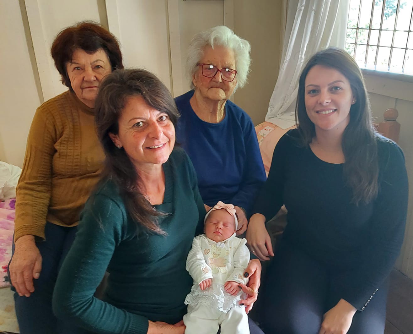 Dia das Mães: 5 gerações, um só amor