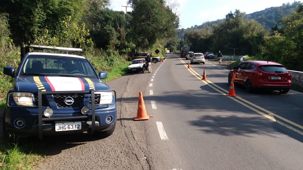 PRF realiza Ação Coordenada de combate às ultrapassagens no RS