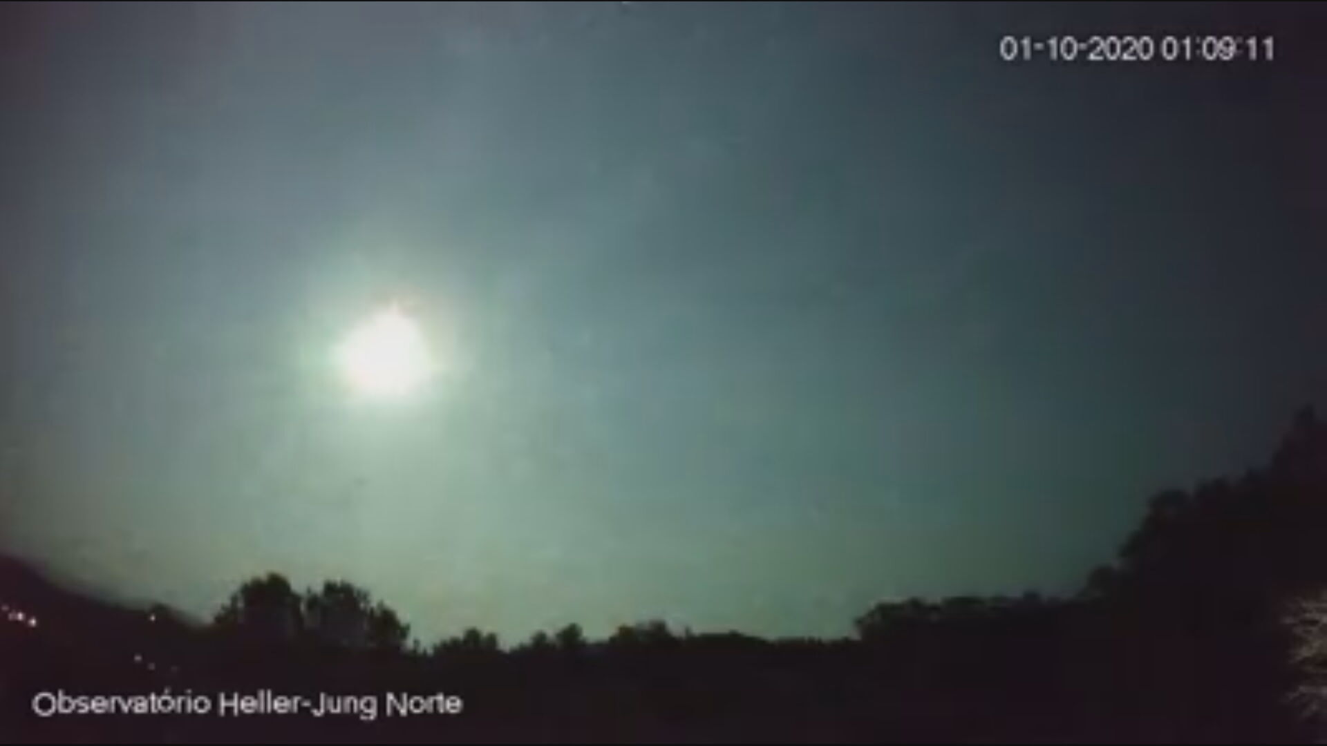 Meteoro ‘superluminoso’ caiu no Rio Grande do Sul nesta madrugada