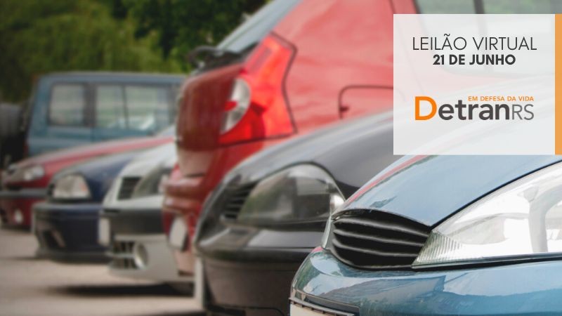 Leilão do Detran tem Virtus a partir de R$ 33.300 e Onix com lance mínimo de R$ 26.800