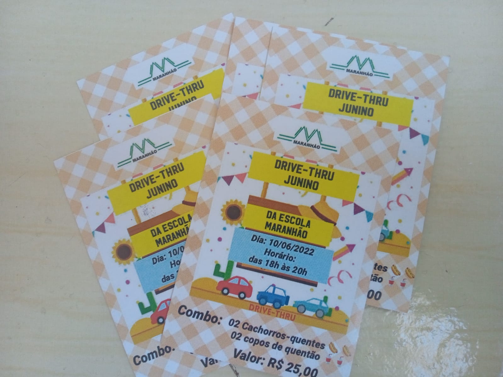 Escola Maranhão promove drive thru no dia 10 de junho