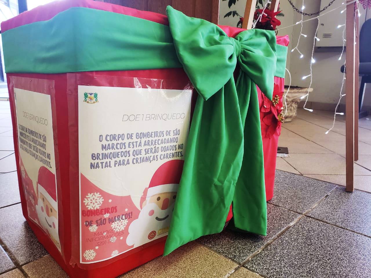 Bombeiros de São Marcos promovem campanha para arrecadação de brinquedos