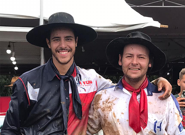 Alan e Lucas são campeões da Força C do Laço da Vacaria