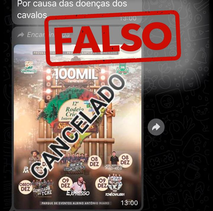 Desmentindo rumores: 12º Rodeio Crioulo Internacional de São Marcos está confirmado!