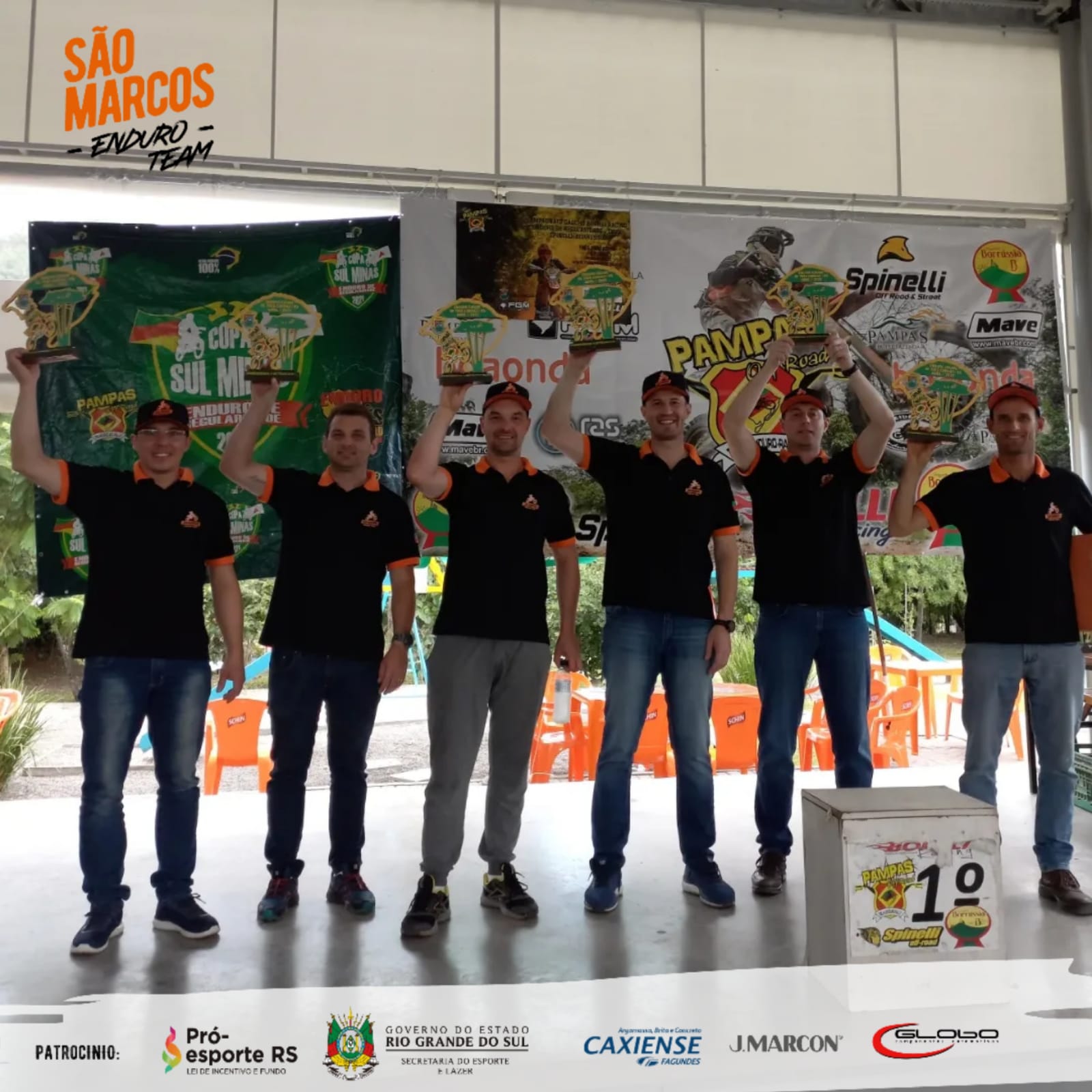 Equipe São Marcos Enduro Team garante pódio em Três Coroas