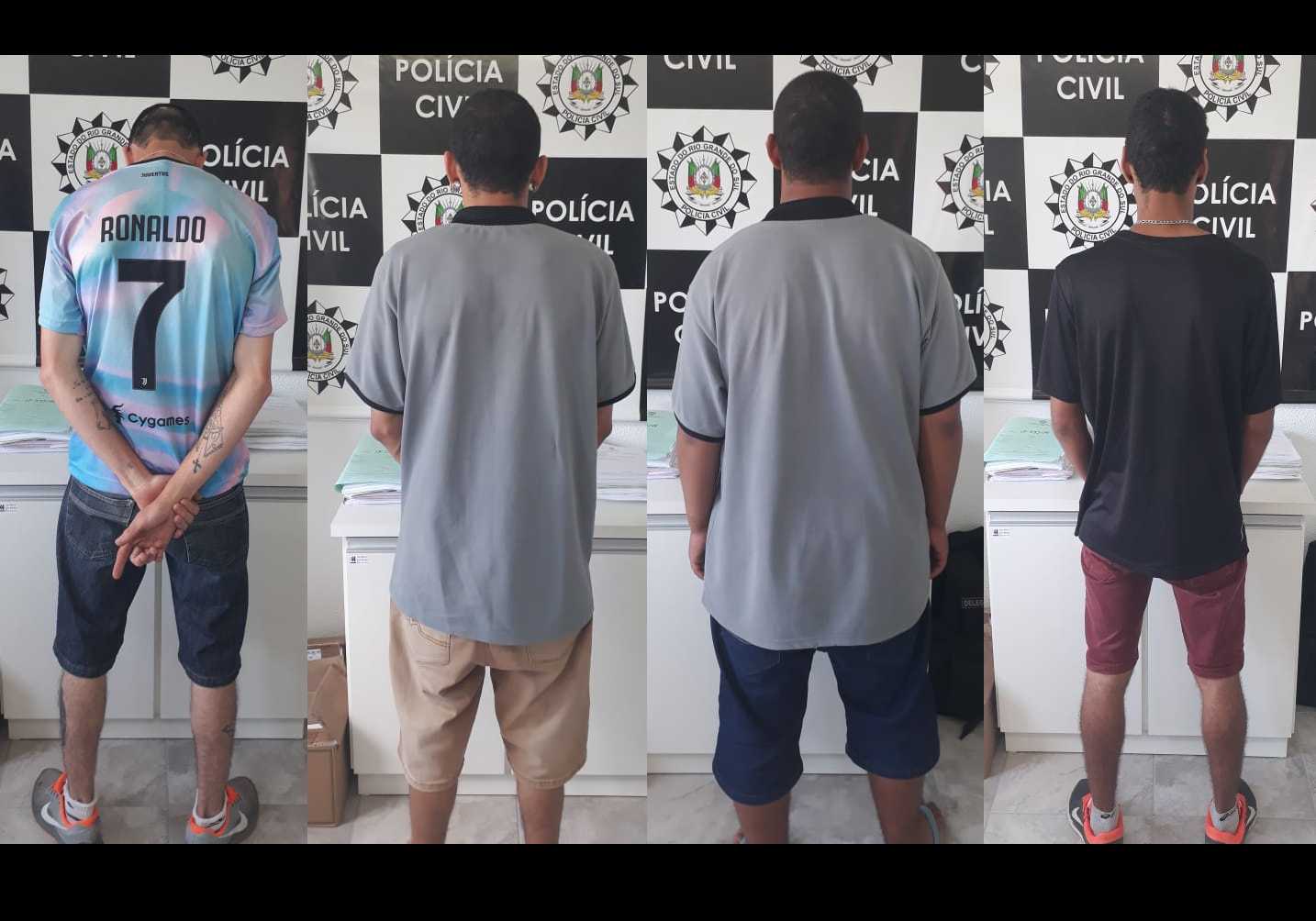 Polícia prendeu suspeitos de envolvimento em homicídio ocorrido nesta terça (29)