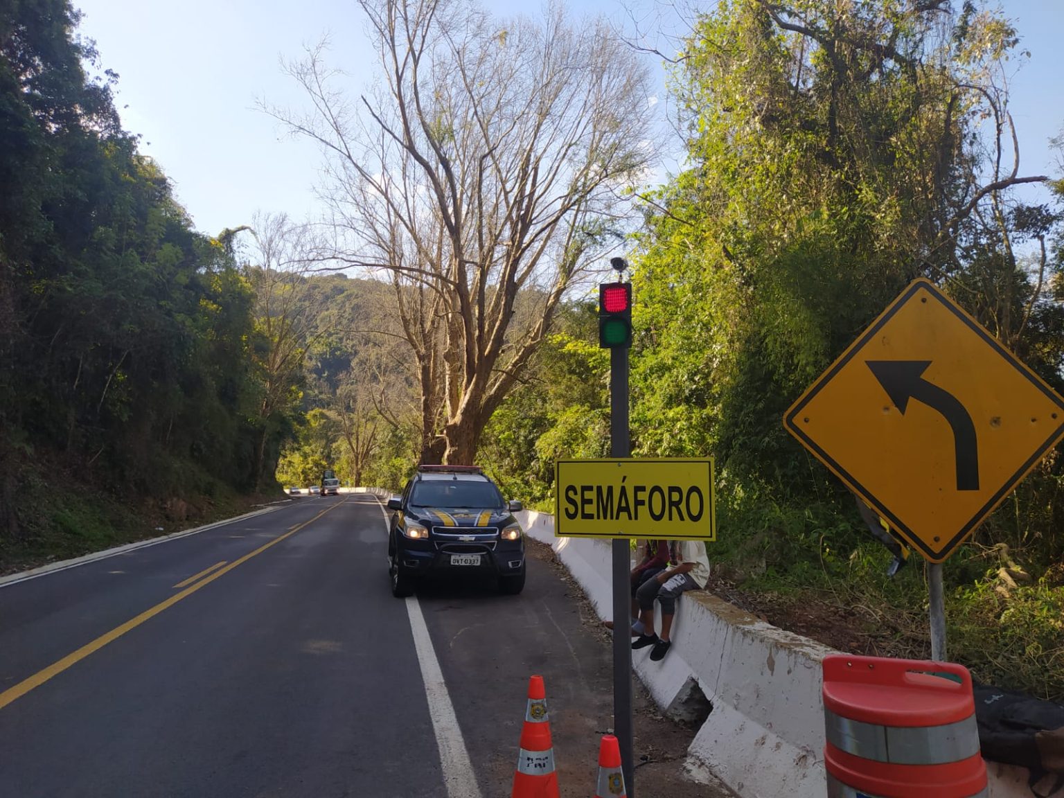 Liberação antecipada: trecho de obras da BR-116 entre os kms 176 e 181, em Nova Petrópolis, será liberado às 14h