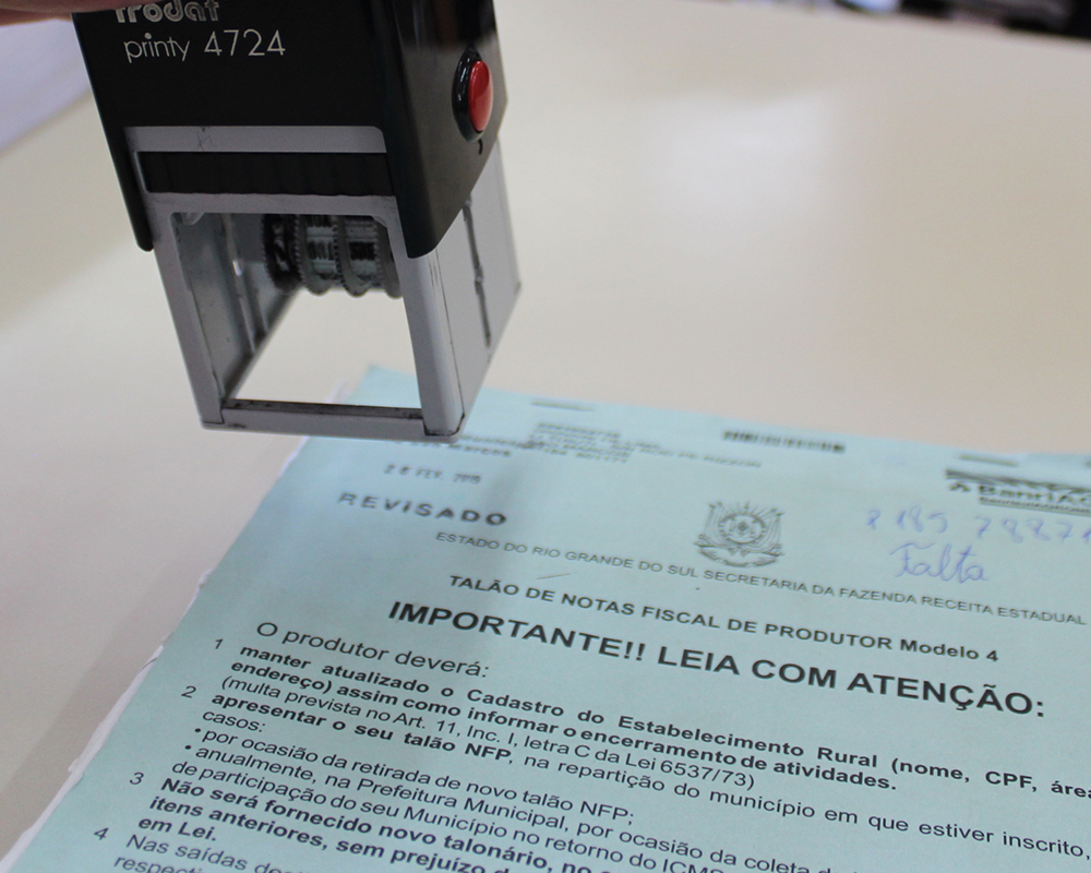 Prazo para revisão do talão de produtor rural inicia hoje