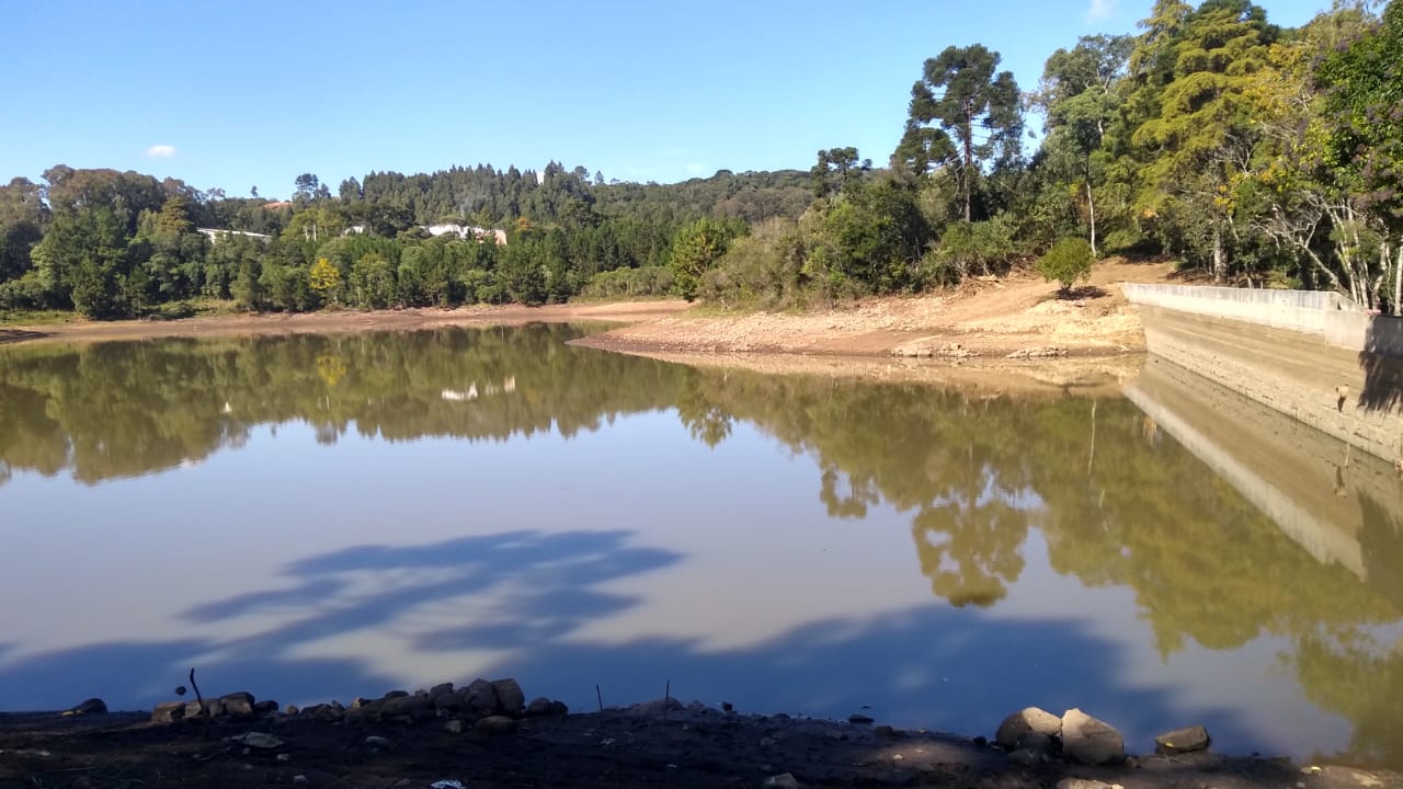 Após 5 meses de estiagem, barragem de São Marcos está a 3,4 metros da capacidade máxima