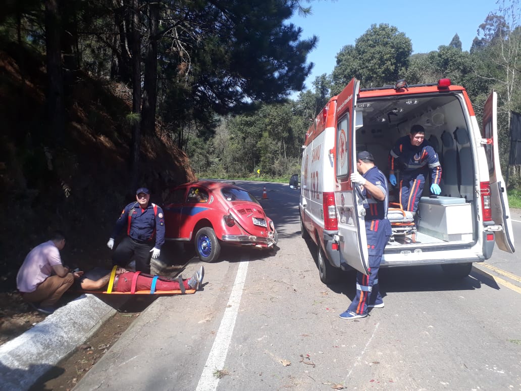 Acidentes resultaram em dois feridos neste domingo em São Marcos