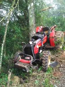Agricultor morreu em acidente com trator em Campestre da Serra