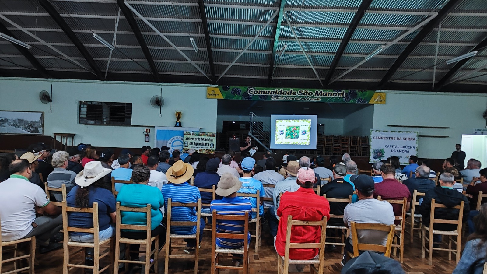 Encontro debate a produção de amora em Campestre da Serra