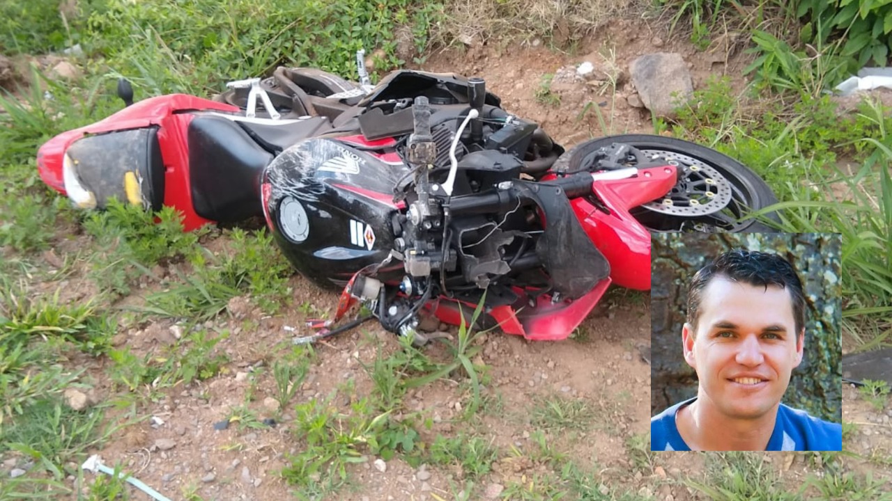 Vítima de acidente com moto neste sábado será sepultada esta tarde