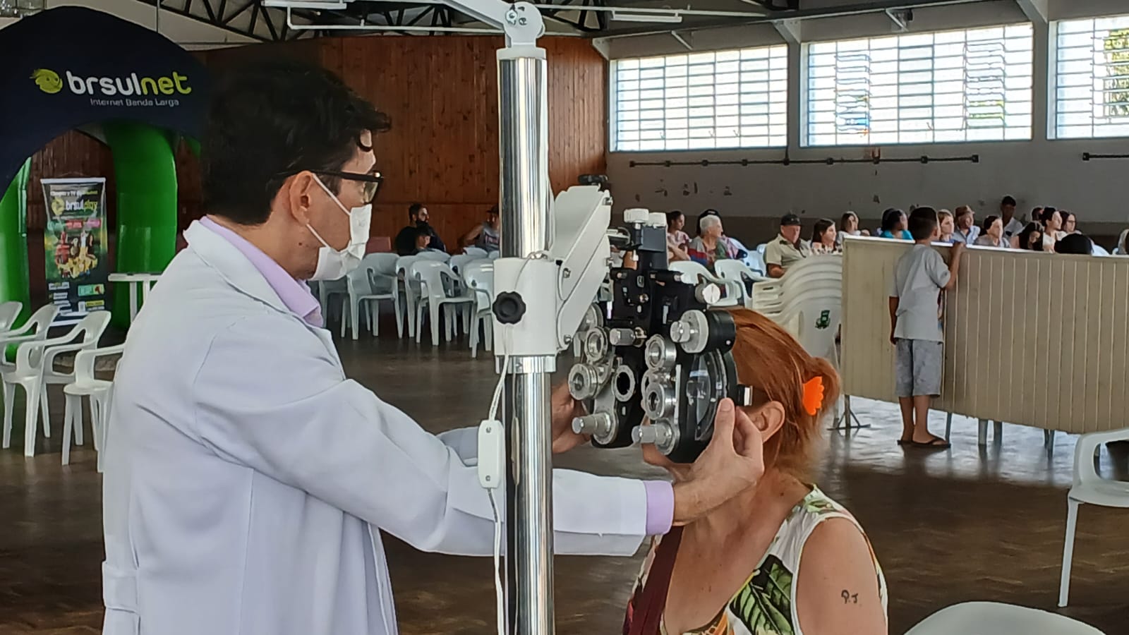 Mutirão de saúde oferece atendimentos oftalmológicos gratuitos em São Marcos