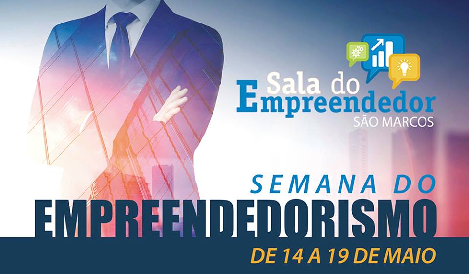 Semana do empreendedor inicia hoje com palestra na Faculdade São Marcos
