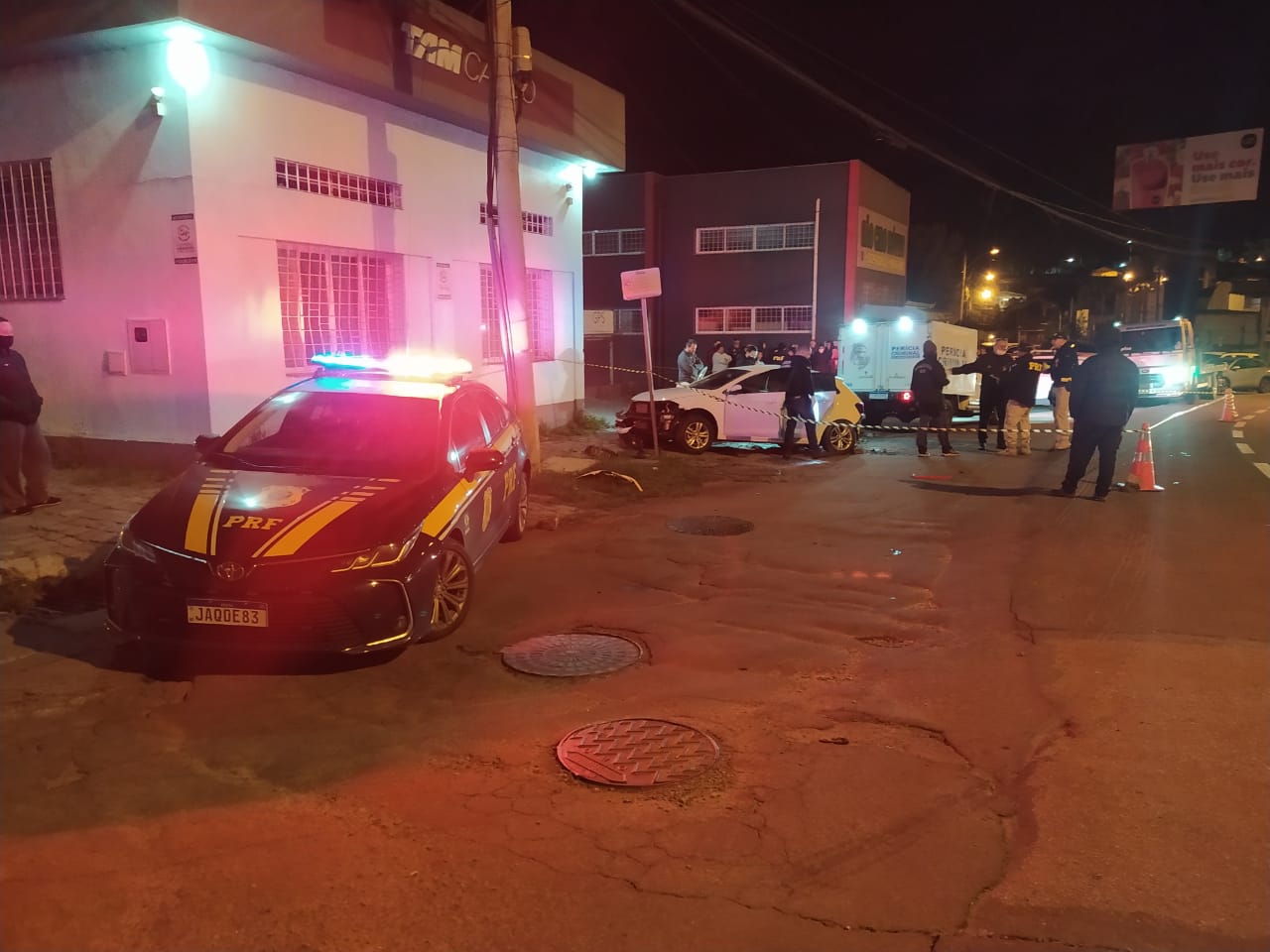 Polícia Rodoviária registra 4 mortes no trânsito esta madrugada em Caxias