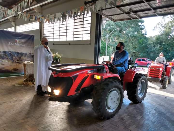 Comemoração ao agricultor teve procissão neste sábado em São Marcos