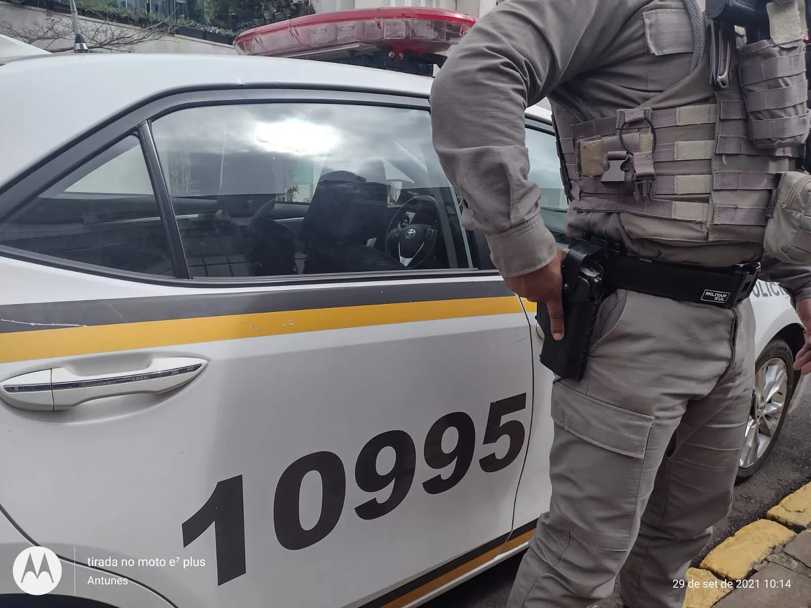 Pai ameaça jogar a filha de 1 ano e 8 meses de sacada em Vacaria
