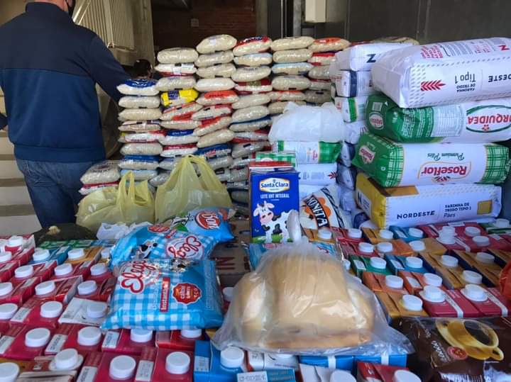 Celebração de Corpus Christi arrecada mais de uma tonelada de alimentos em São Marcos
