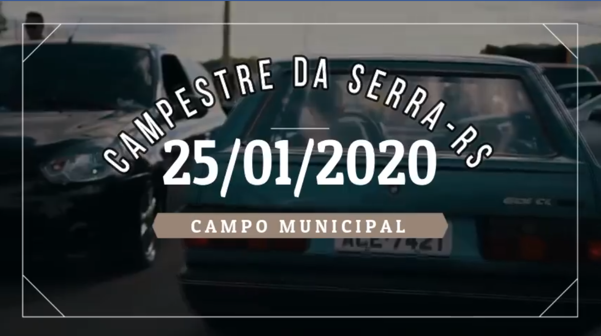 Campestre da Serra promove 1º Serra Fest Car, Encontro de Quadrados e Borrachão